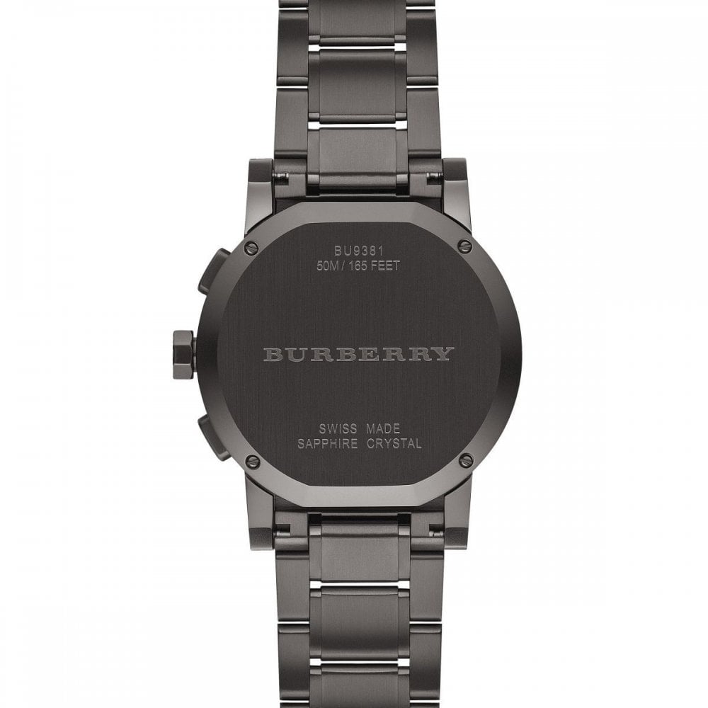 Burberry BU9381 Mens The City Chronograph Watch WATCH WATCH