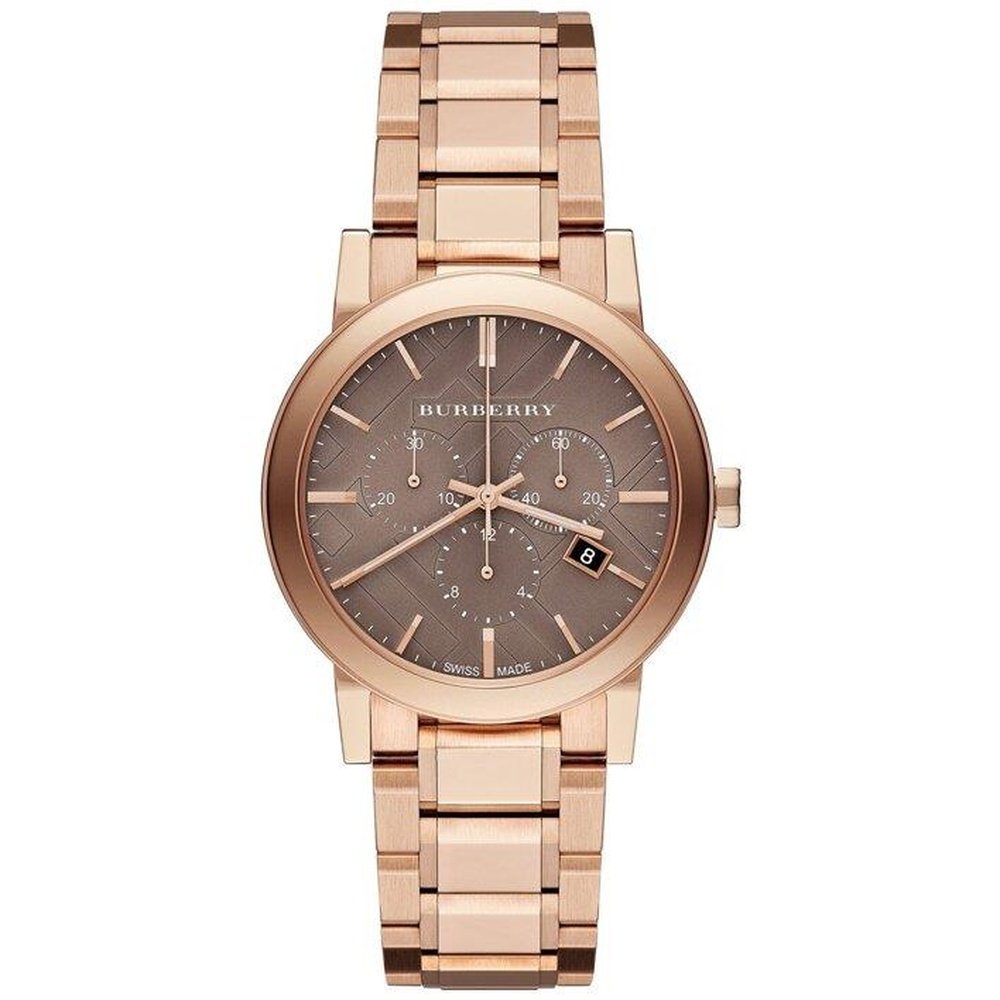 BU9754 City Rose Gold Tone Watch