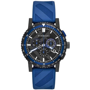 Burberry BU9807 The City Navy Blue Chronograph Men's Watch - WATCH & WATCH