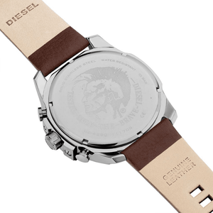 Diesel DZ4290 Mega Chief Grey Dial Chronograph Men's Watch - WATCH & WATCH