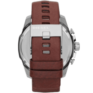 Diesel DZ4290 Mega Chief Grey Dial Chronograph Men's Watch - WATCH & WATCH