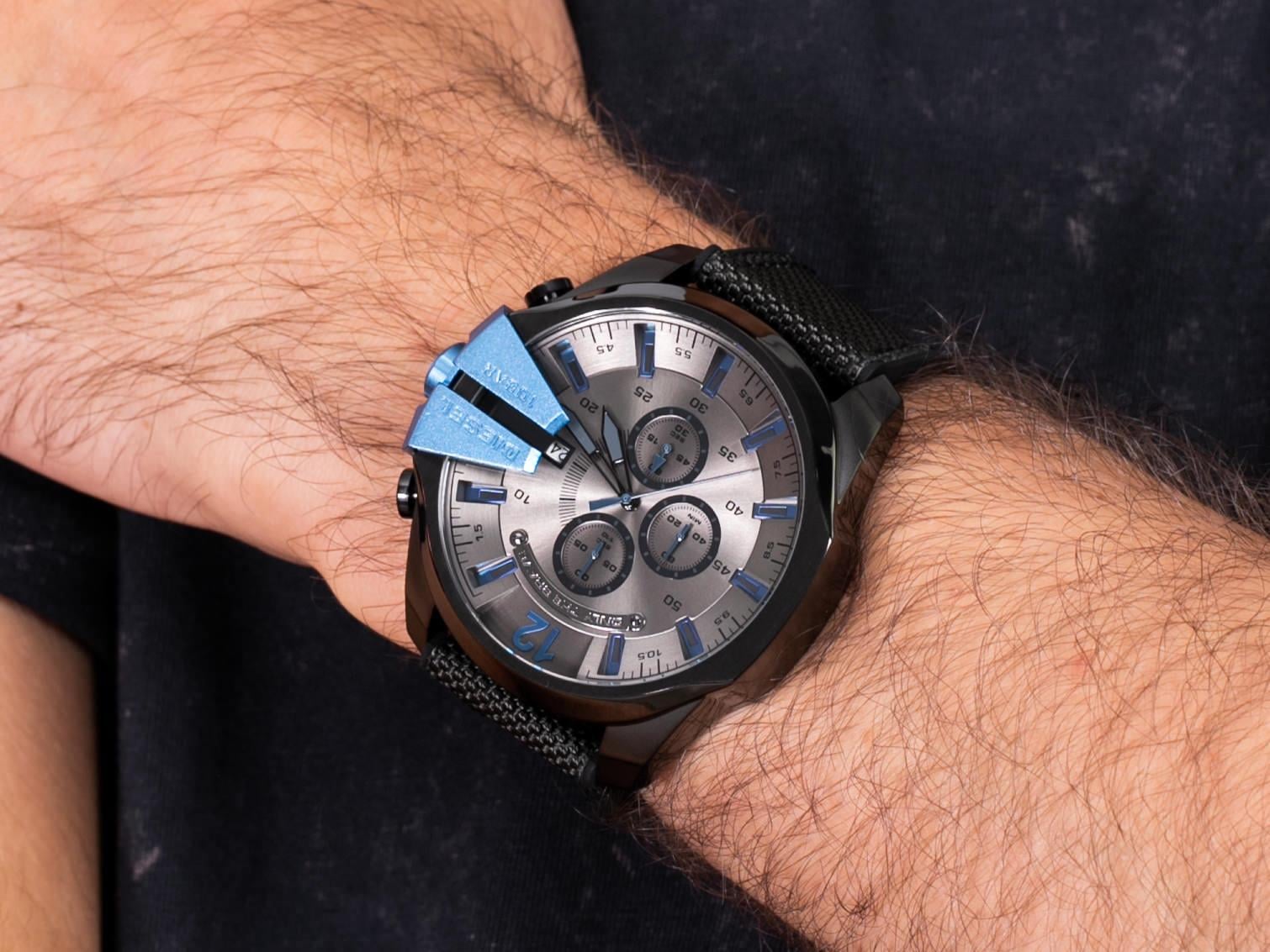 Diesel DZ4500 Mega Chief Men's Watch - WATCH & WATCH