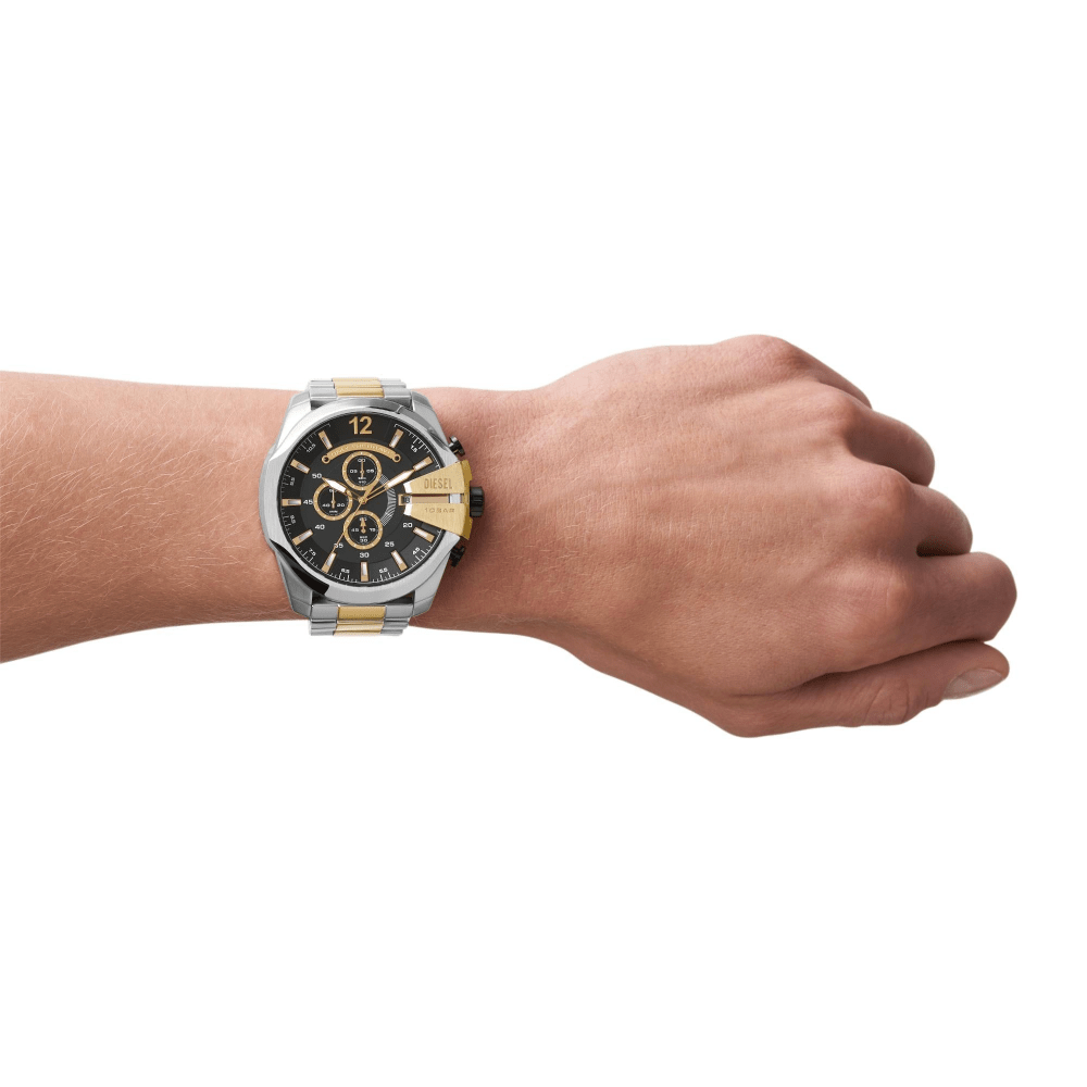 Diesel DZ4581 Mega Chief Two Tone Men's Watch - WATCH & WATCH