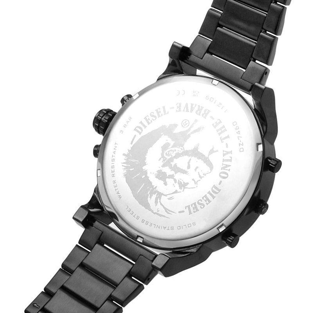 Diesel DZ7460 Mr. Daddy 2.0 Two - Hand Black - Tone Stainless Steel Watch - WATCH & WATCH