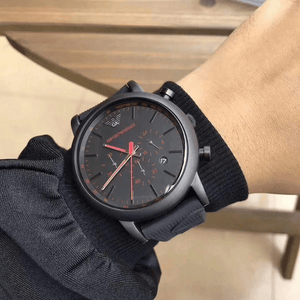 Emporio Armani AR11024 LUIGI Chronograph Men's Watch - WATCH & WATCH