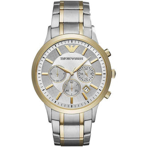 Emporio Armani AR11076 Men's Watch Renato Gold - WATCH & WATCH