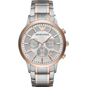 Emporio Armani AR11077 Men's Watch Renato Rose Gold - WATCH & WATCH