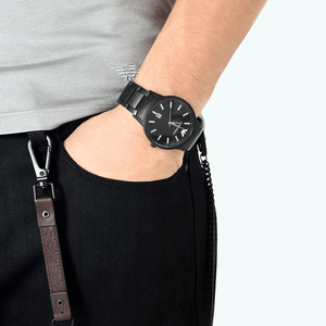 Emporio Armani AR11079 Luigi Black Men's Watch - WATCH & WATCH