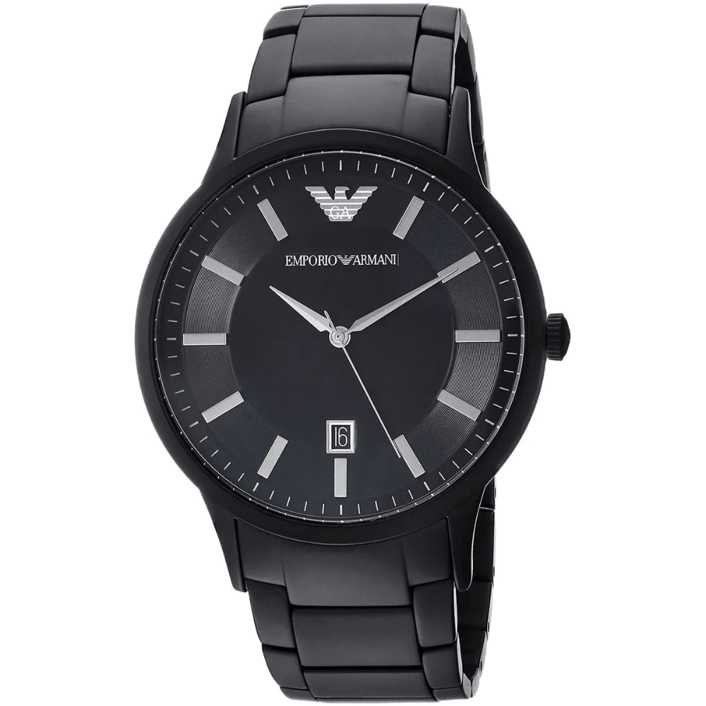 Emporio Armani AR11079 Luigi Black Men's Watch - WATCH & WATCH