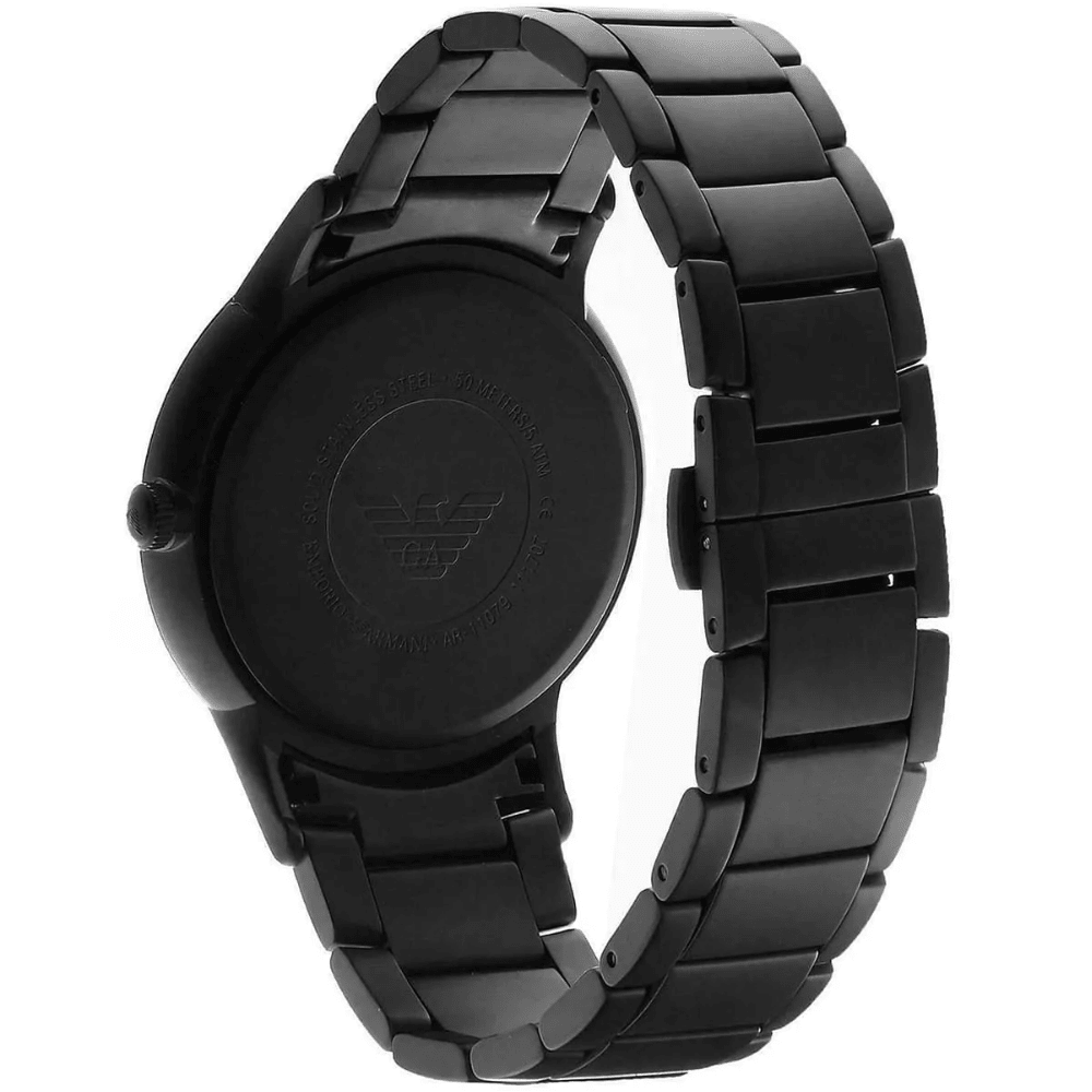Emporio Armani AR11079 Luigi Black Men's Watch - WATCH & WATCH