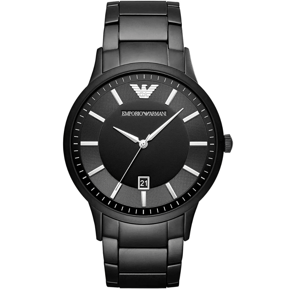 Emporio Armani AR11079 Luigi Black Men's Watch - WATCH & WATCH