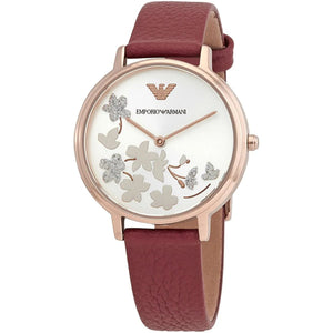 Emporio Armani AR11114 Rose Gold Case Ladies Watch - WATCH & WATCH