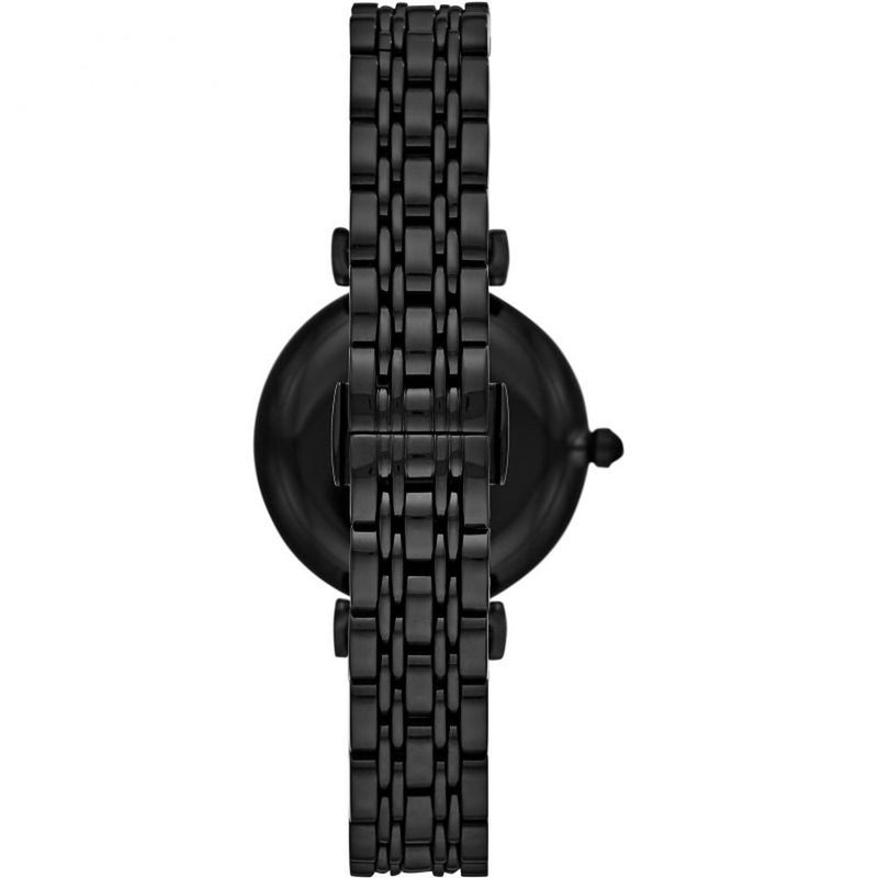 Emporio Armani AR11245 T-Bar Black Ladies Watch - WATCH & WATCH