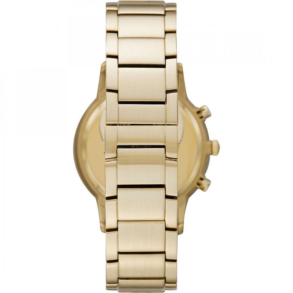 Emporio Armani AR11332 Chronograph Men's Watch Renato Gold - WATCH