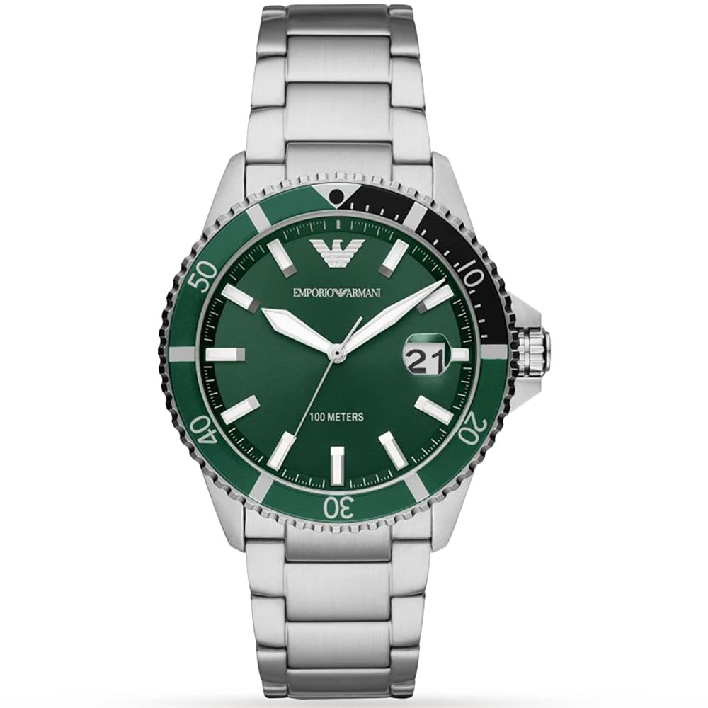 Emporio Armani AR11338 Men's Diver Watch - WATCH & WATCH