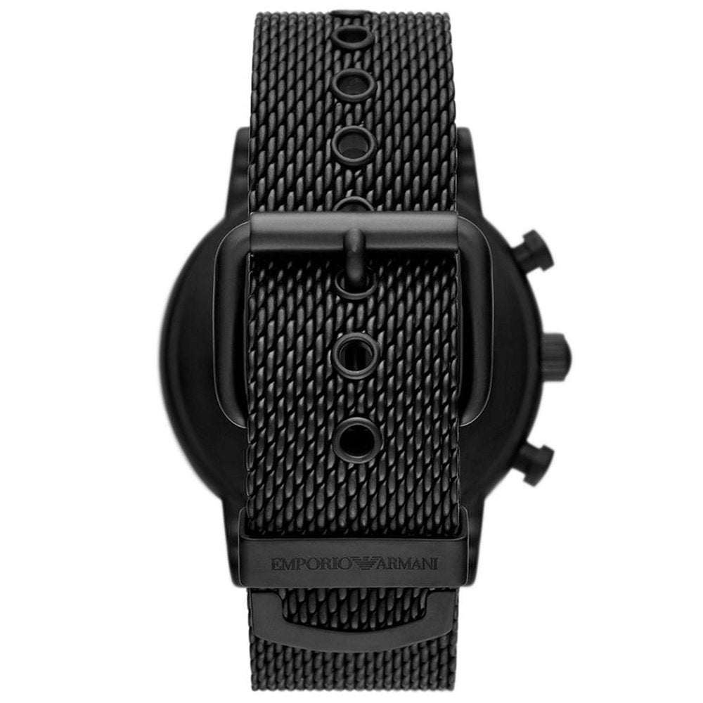 Emporio Armani AR11470 Black and Luigi Green Chronograph Quartz Men’s Watch - WATCH & WATCH