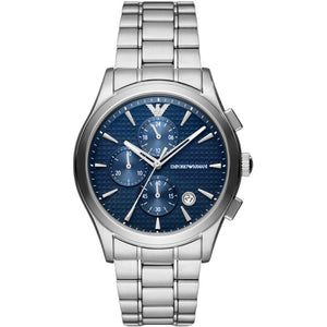 Emporio Armani AR11528 Chronograph Blue Dial Men’s Watch - WATCH & WATCH