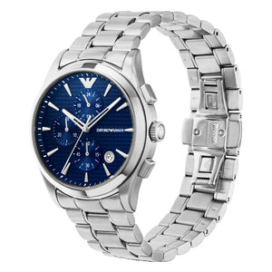 Emporio Armani AR11528 Chronograph Blue Dial Men’s Watch - WATCH & WATCH