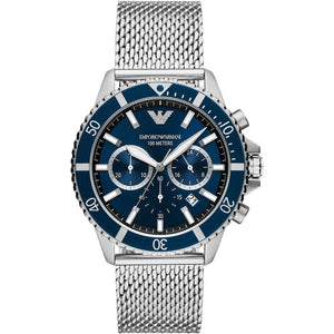 Emporio Armani AR11587 Diver Chronograph Men’s Watch - WATCH & WATCH