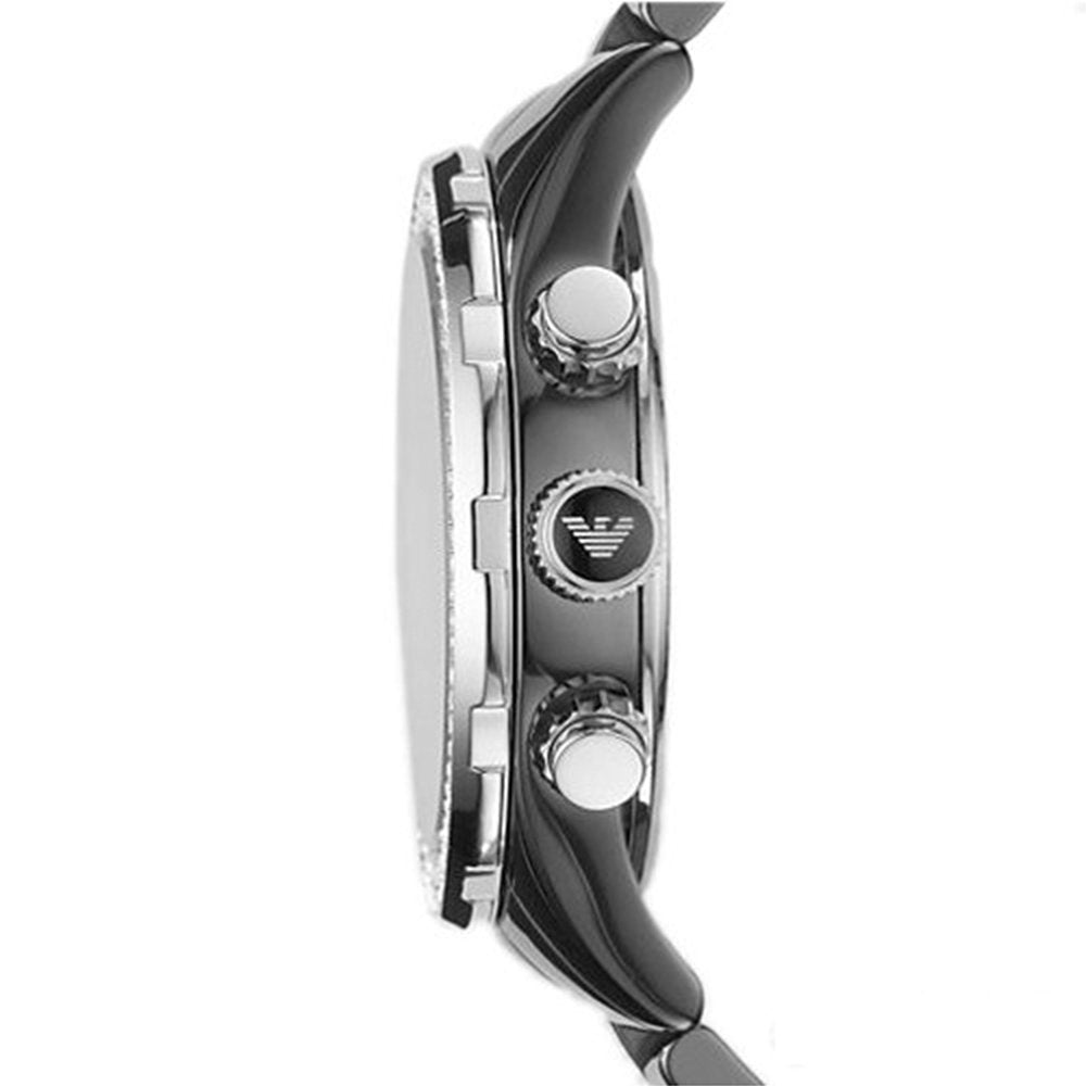 Emporio Armani AR1455 Ceramica Ladies Crystal Watch - WATCH