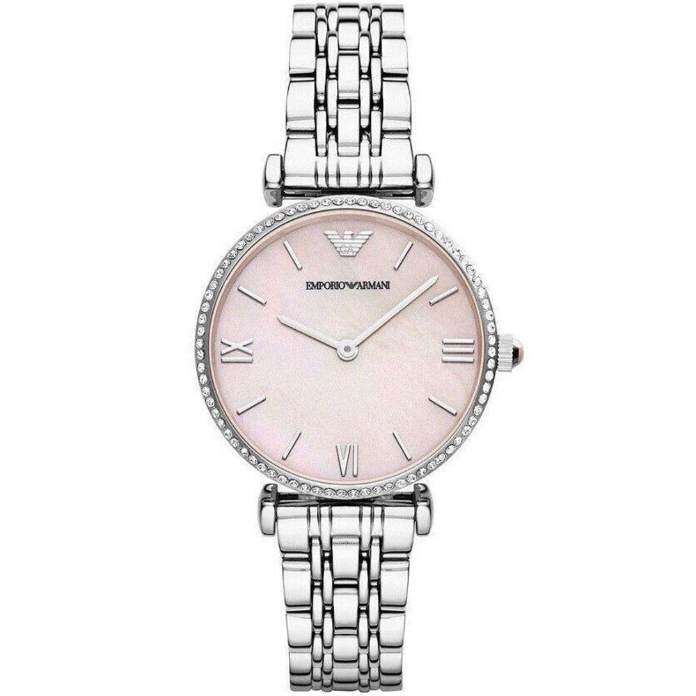 Emporio Armani AR1779 Ladies Watch Gianni T - Bar Pink - WATCH & WATCH