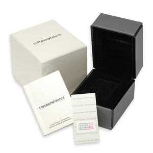 Emporio Armani AR1828 Black Dial Men's Watch - WATCH & WATCH