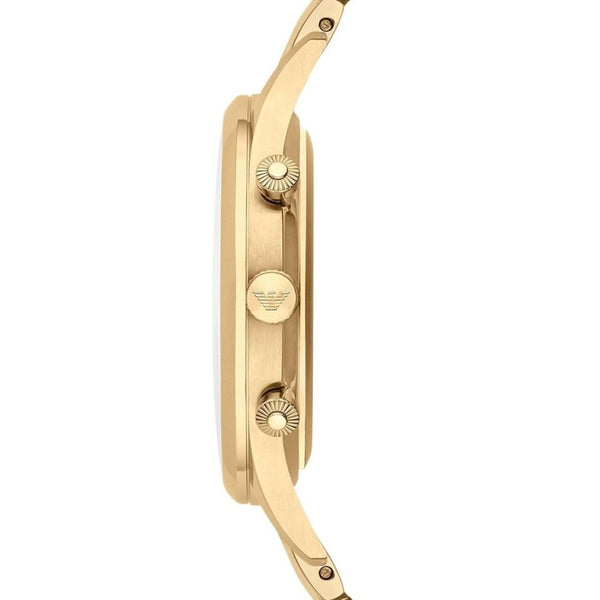 Emporio Armani AR1893 Beta Men's Gold Chronograph Watch - WATCH & WATCH