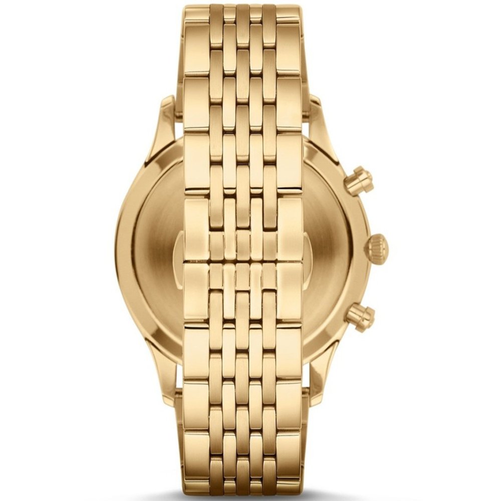 Emporio Armani AR1893 Beta Men's Gold Chronograph Watch - WATCH & WATCH