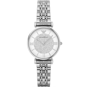 Emporio Armani AR1925 T - Bar Stainless Steel Ladies Watch - WATCH & WATCH