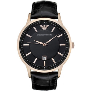 Emporio Armani AR2425 Renato Rose Gold Watch - WATCH & WATCH