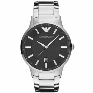 Emporio Armani AR2457 Men's Renato Watch Black - WATCH & WATCH