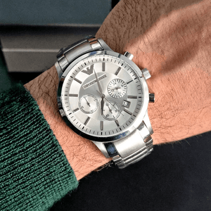 Emporio Armani AR2458 Renato Chronograph Men's Watch - WATCH & WATCH