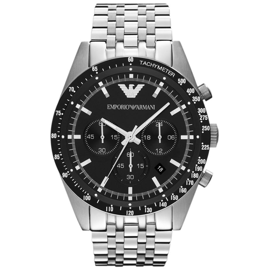 Emporio Armani AR5988 Tazio Chronograph Men's Watch - WATCH & WATCH
