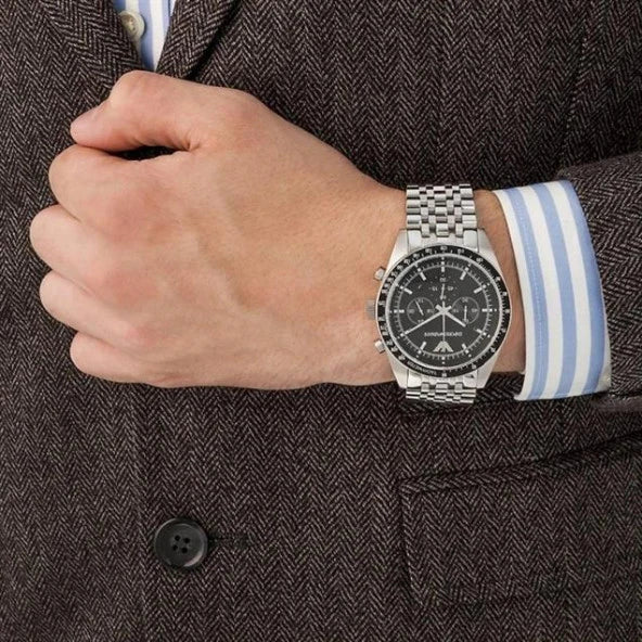 Emporio Armani AR5988 Tazio Chronograph Men's Watch - WATCH & WATCH