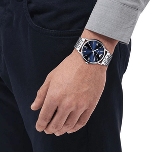 Emporio Armani AR80010 Blue Dial Men's Watch - WATCH & WATCH