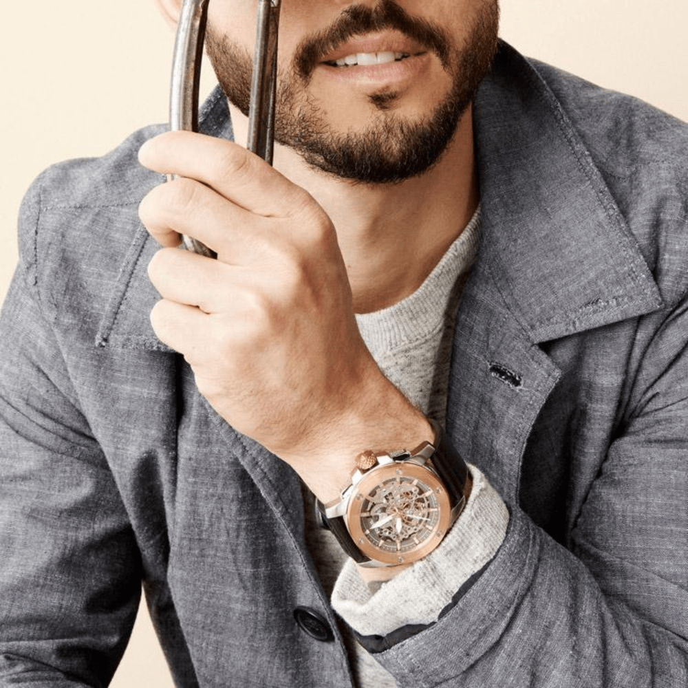 Fossil ME3082 Automatic Skeleton Men's Watch - WATCH & WATCH