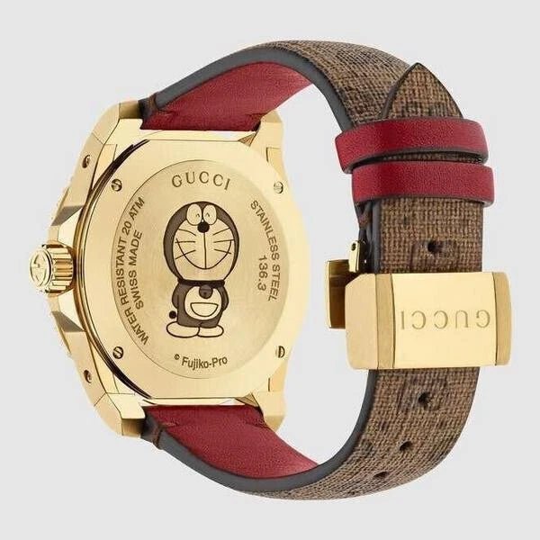 Gucci Dive Doraemon YA136335 Designer Men's Watch - WATCH & WATCH
