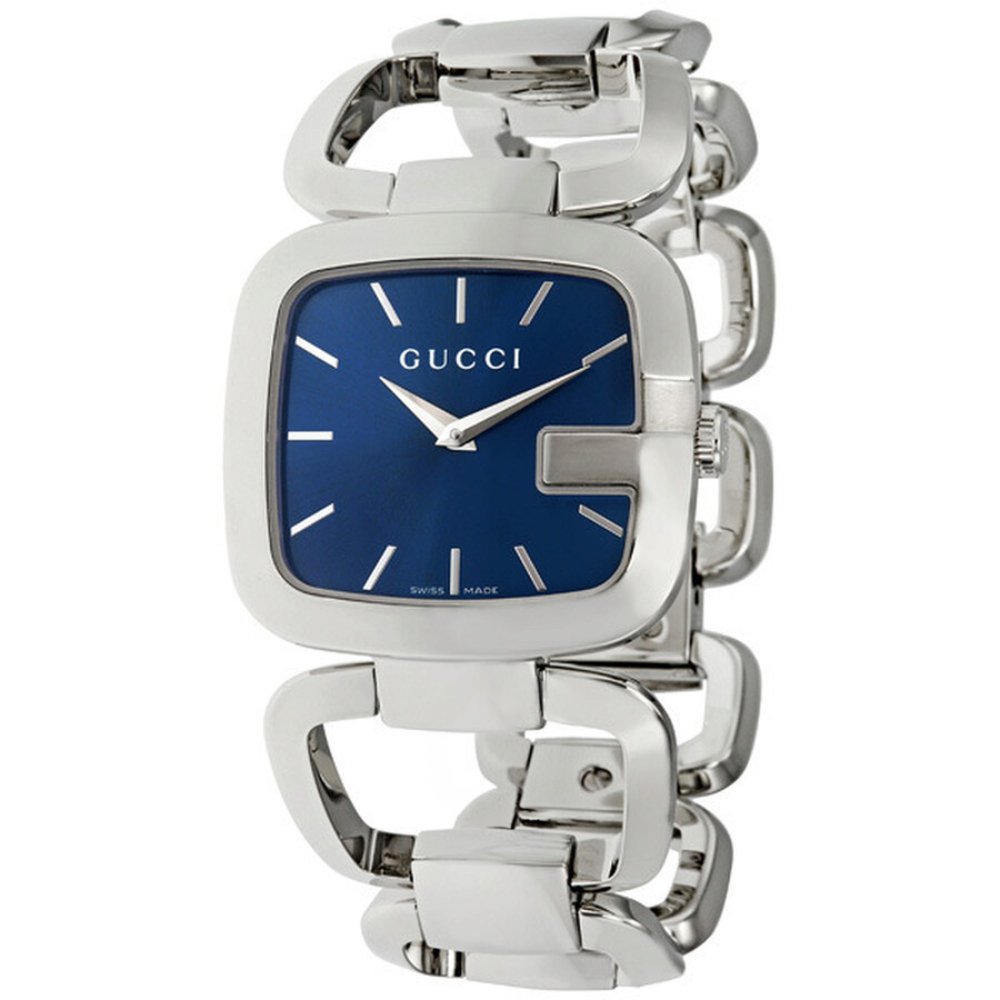 Gucci YA125405 G Blue Dial 30mm Ladies Watch - WATCH & WATCH