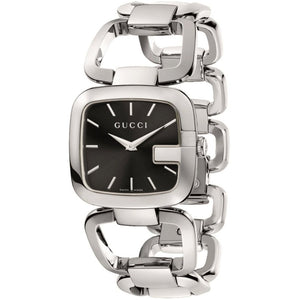 Gucci YA125407 G Black Dial Ladies Watch - WATCH & WATCH