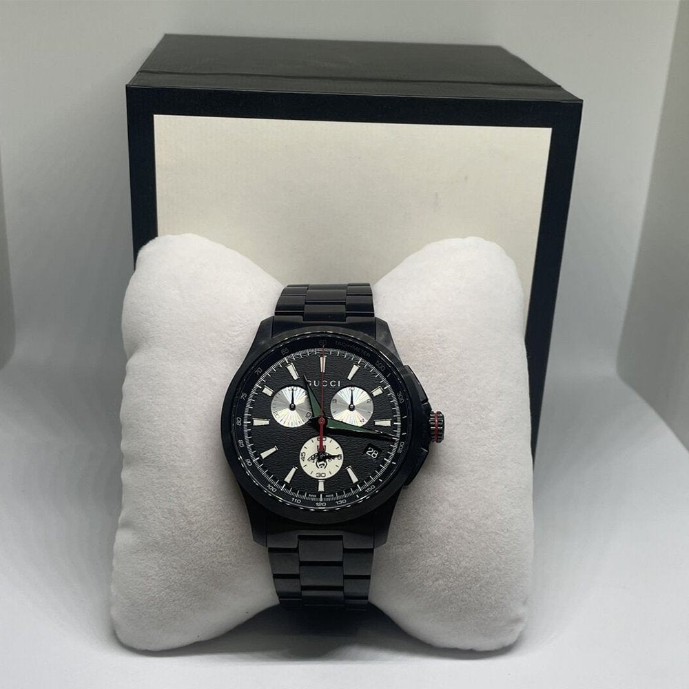 Gucci YA126268 G-Timeless Chronograph Men's Watch - WATCH & WATCH