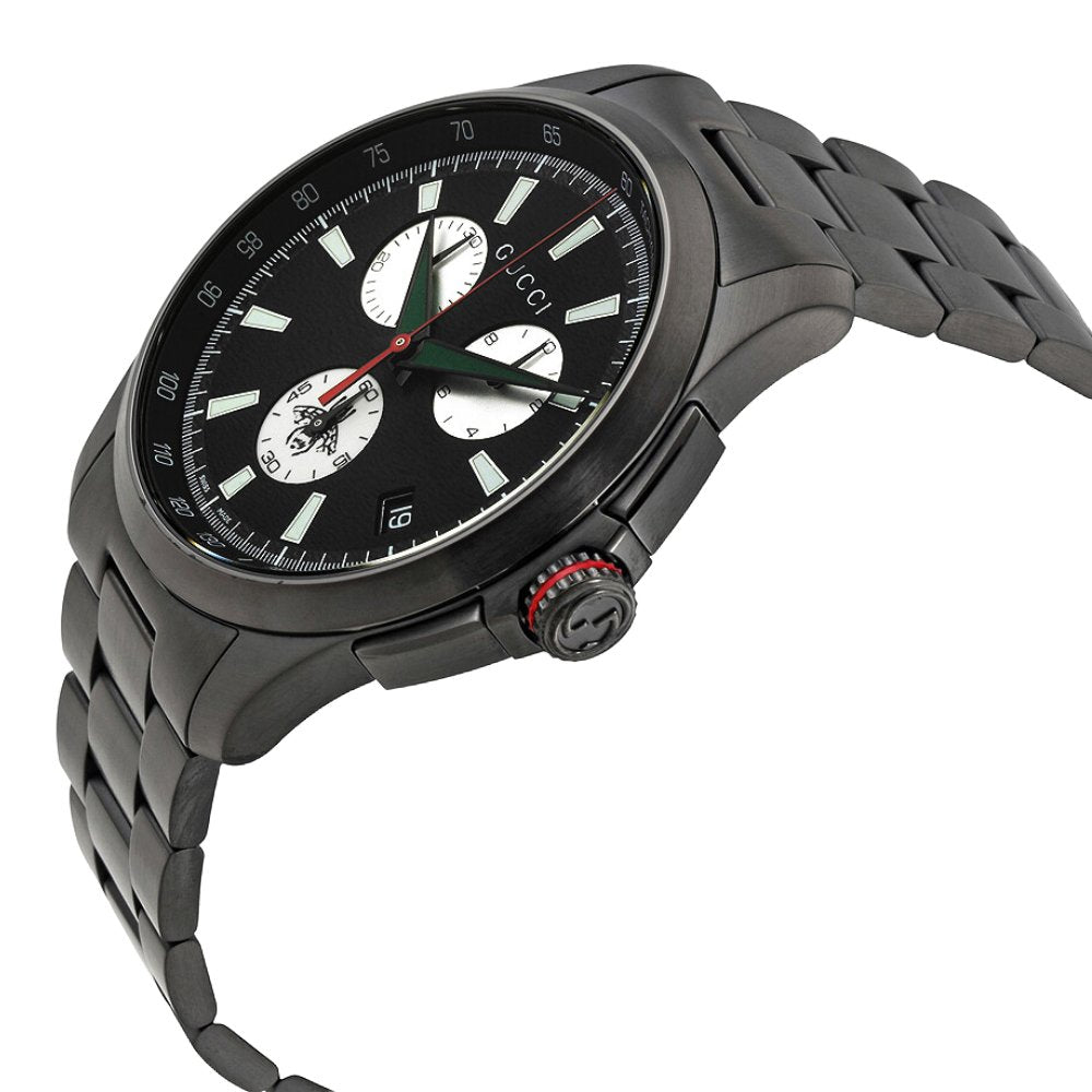 グッチ Gucci YA126268 G-Timeless Chronograph Men's Watch - WATCH & WATCH