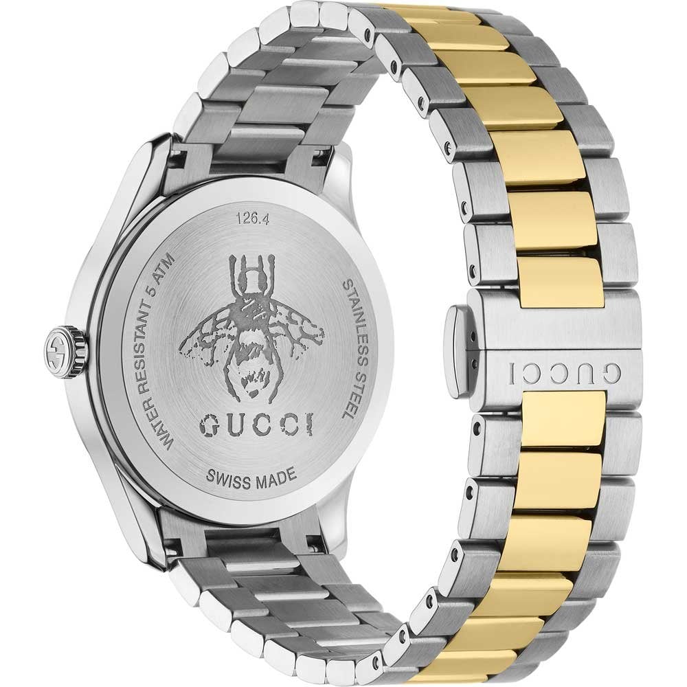 Gucci YA1264131 Ladies G - Timeless Bee Motif 38mm Watch - WATCH & WATCH