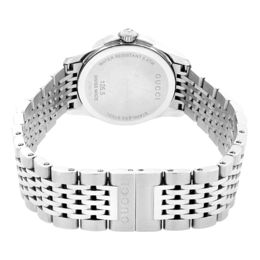 Gucci YA126501 G - Timeless Silver Dial Ladies Watch - WATCH & WATCH