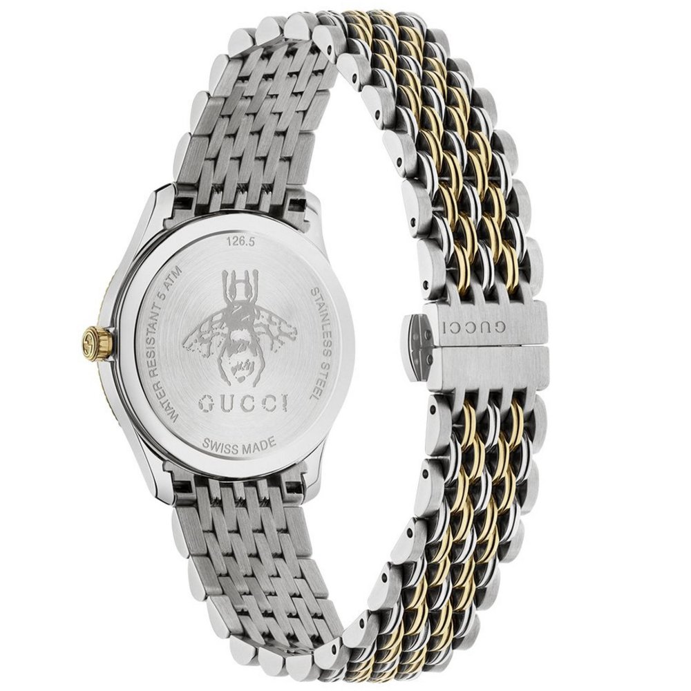 Gucci YA1265029 G - Timeless Two - Tone Ladies Watch - WATCH & WATCH