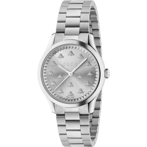 Gucci YA1265031 G - Timeless Silver Dial Ladies Watch - WATCH & WATCH