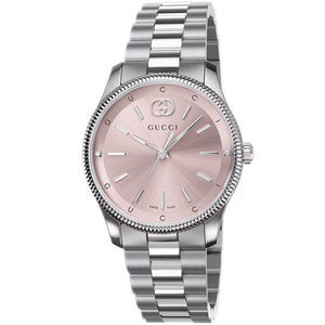 Gucci YA1265061 G - Timeless Pink Dial Ladies Watch - WATCH & WATCH