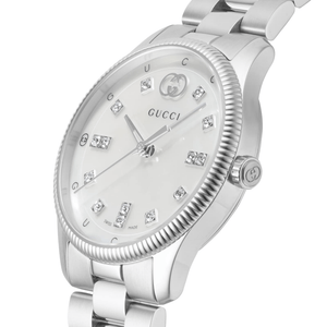 Gucci YA1265064 G - Timeless Mother of Pearl Dial Ladies Watch - WATCH & WATCH
