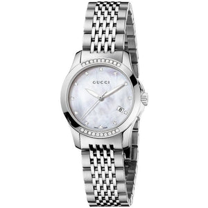 Gucci YA126510 G - Timeless Mother of Pearl Ladies Watch - WATCH & WATCH