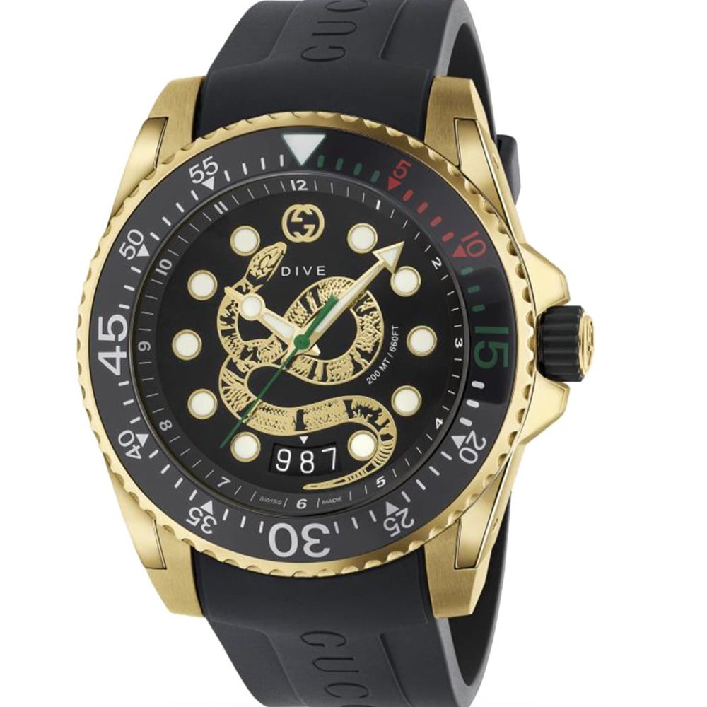 Gucci YA136219 Dive Men's Watch - WATCH & WATCH