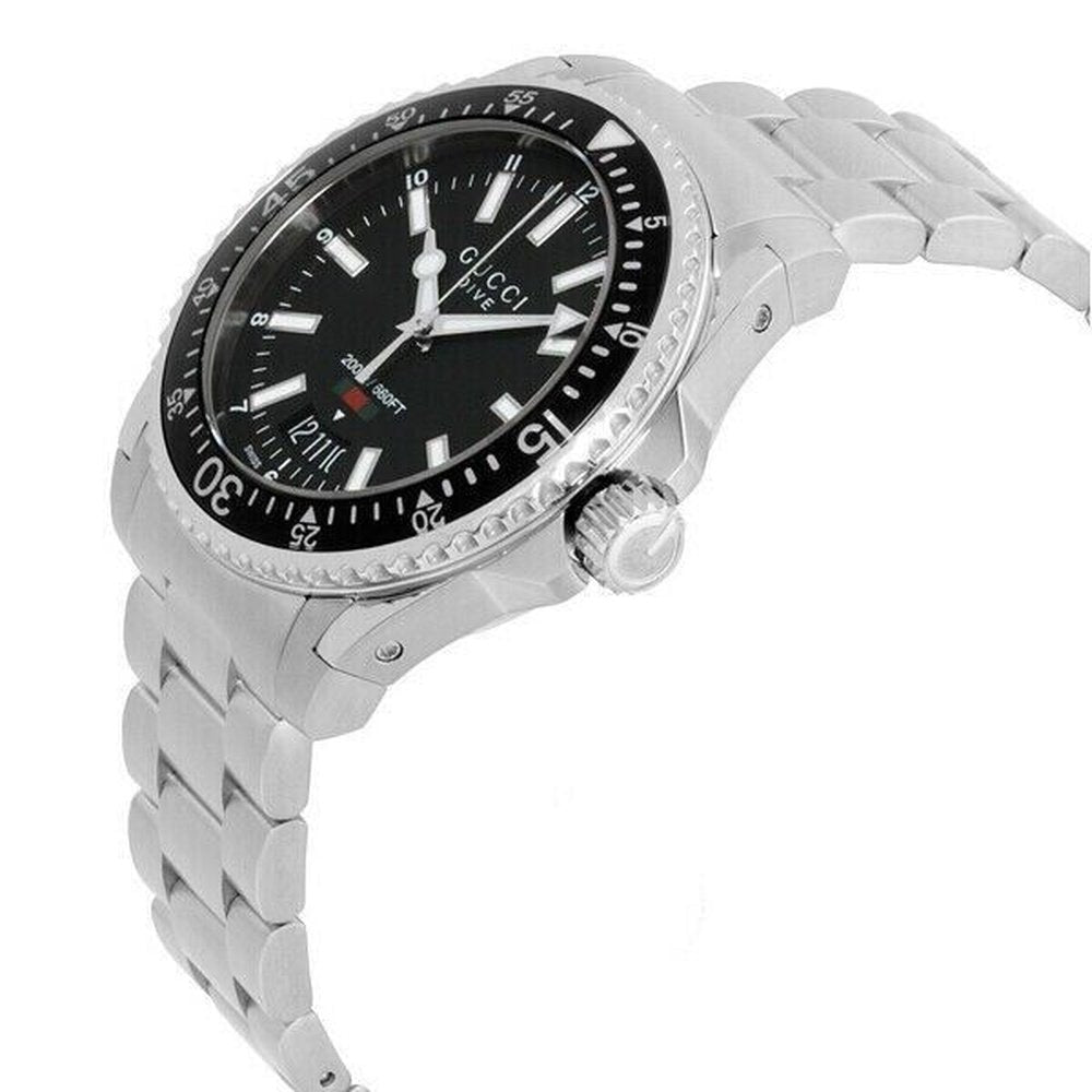 Gucci YA136301 Dive 40mm Stainless Steel Men's Watch - WATCH & WATCH